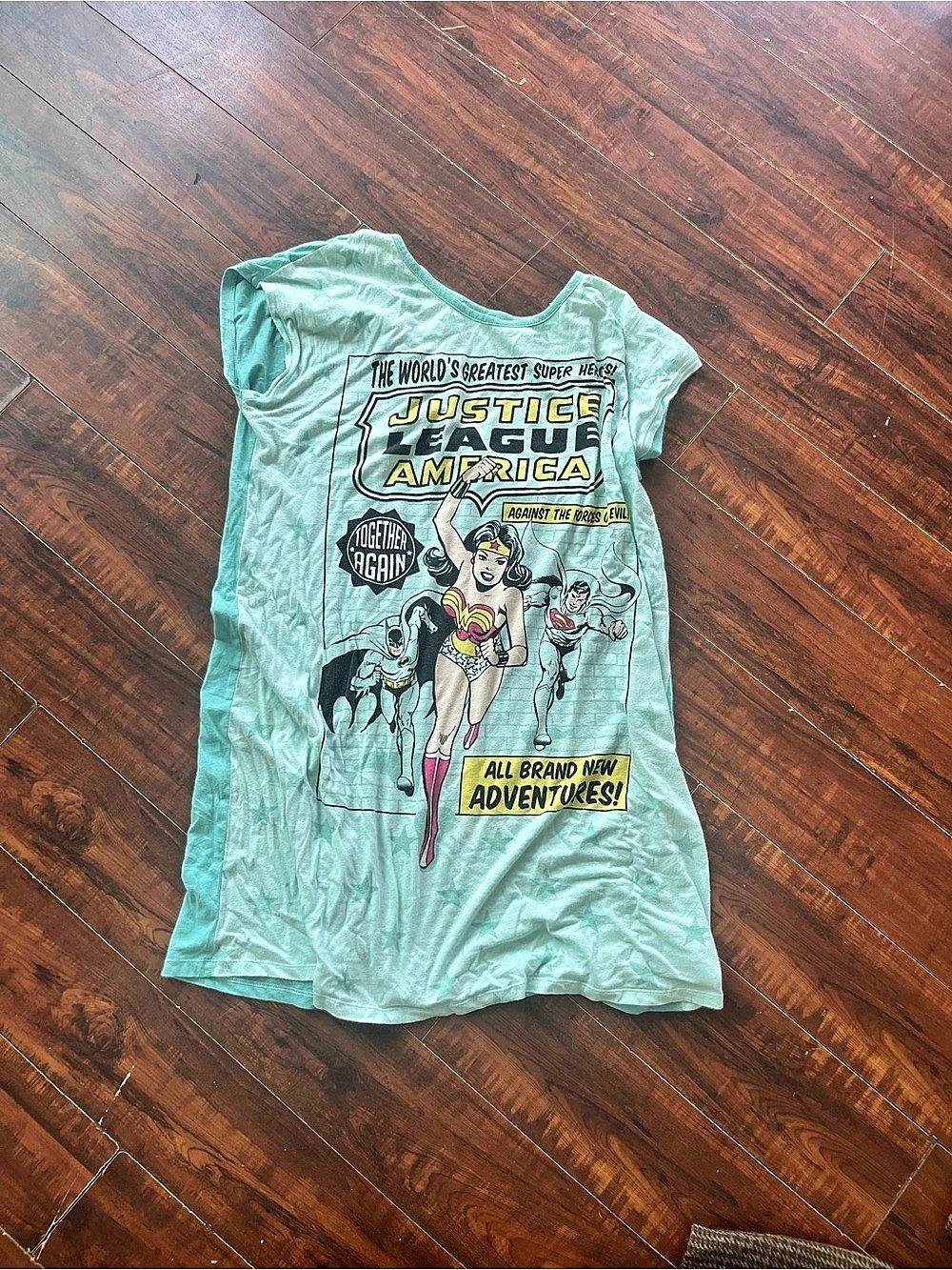 Wonder Woman graphic night gown